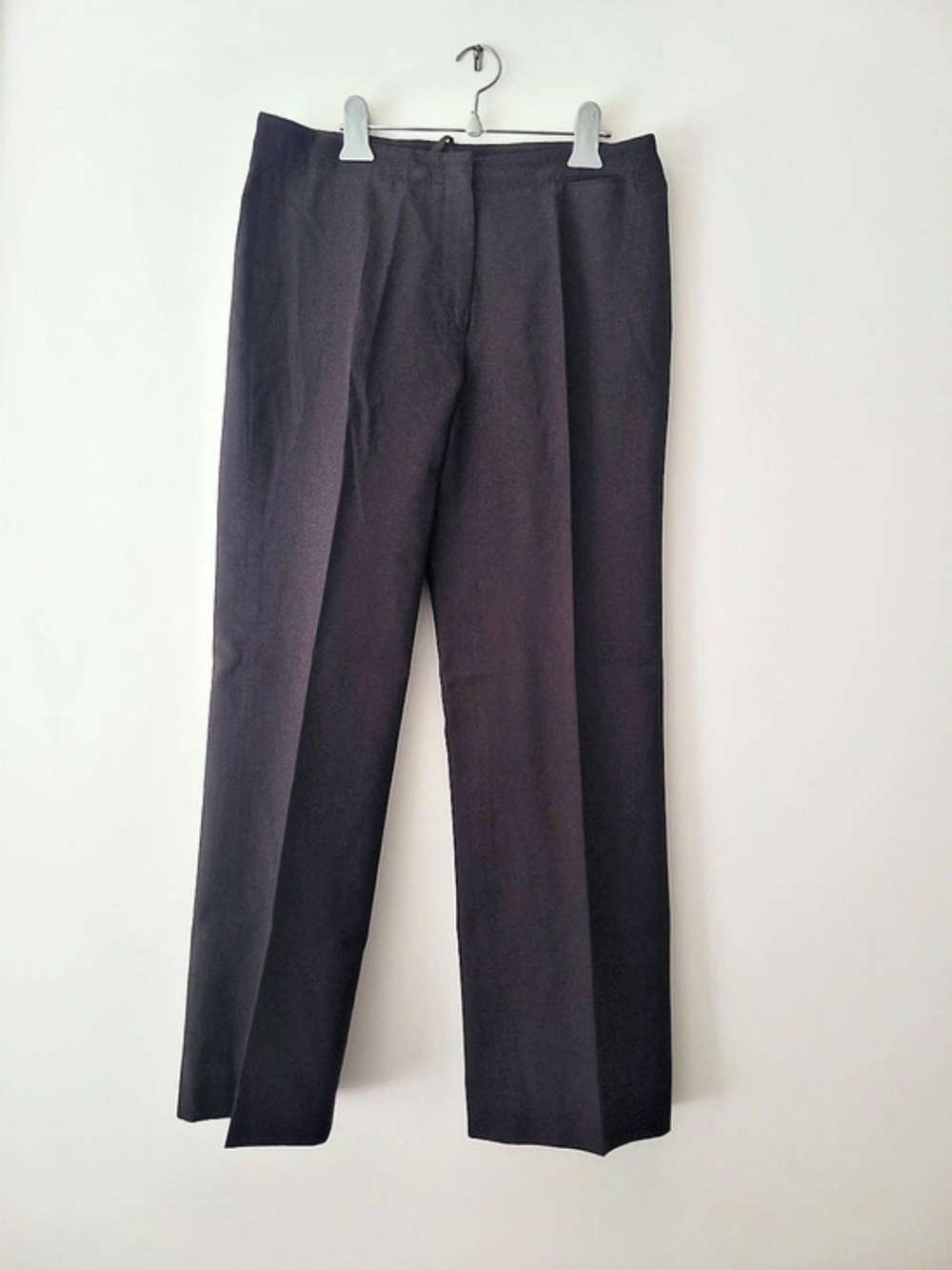 Jil Sander Virgin Wool Straight-Leg Trousers Size 38